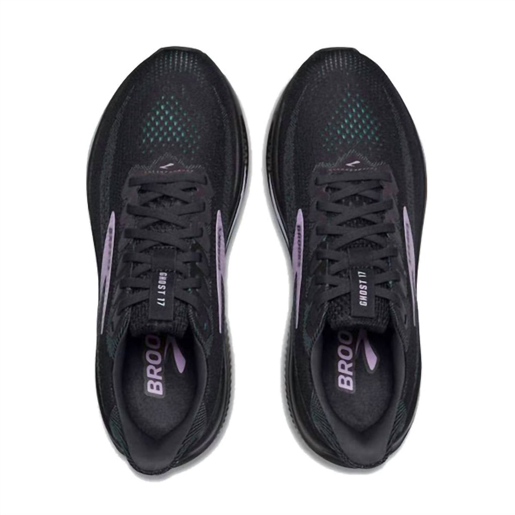 Women's Ghost 17 Shoe In Grey/clearwater/purple