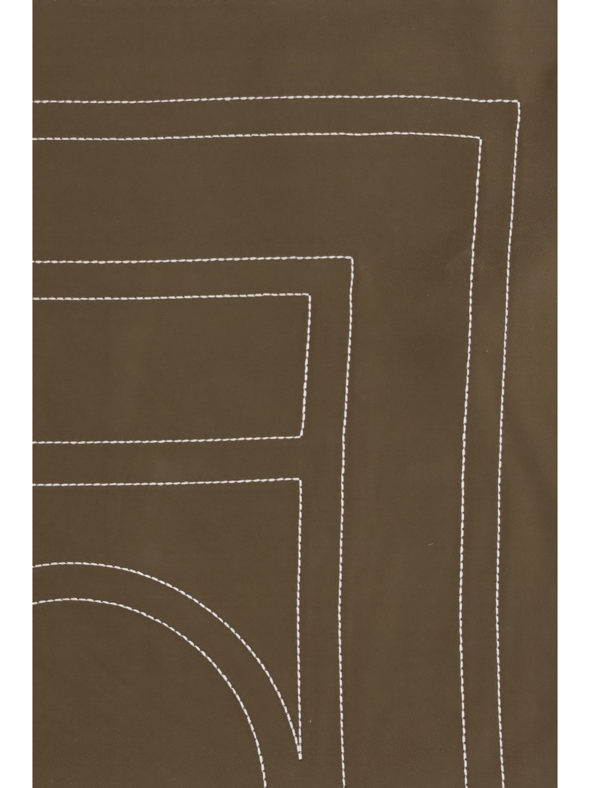 Toteme Women Silk Scarf With Embroidery