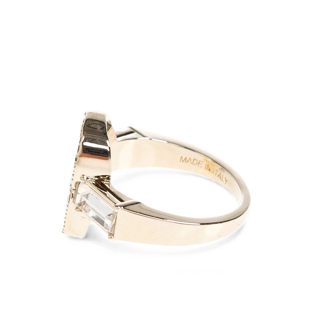 Alexander Mcqueen Gold Rings Women