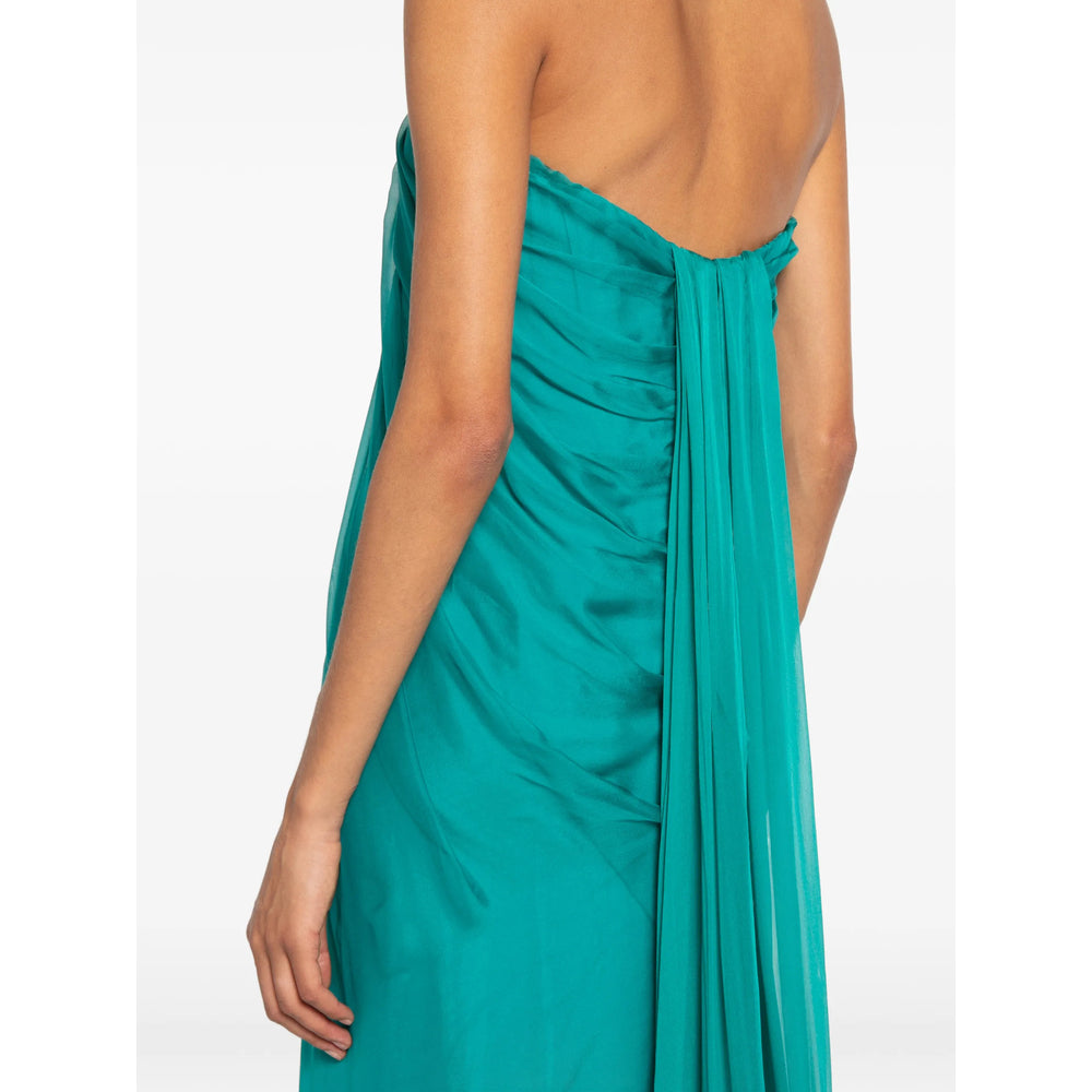 Alexander Mcqueen Blue Dresses - Evening Dresses Women