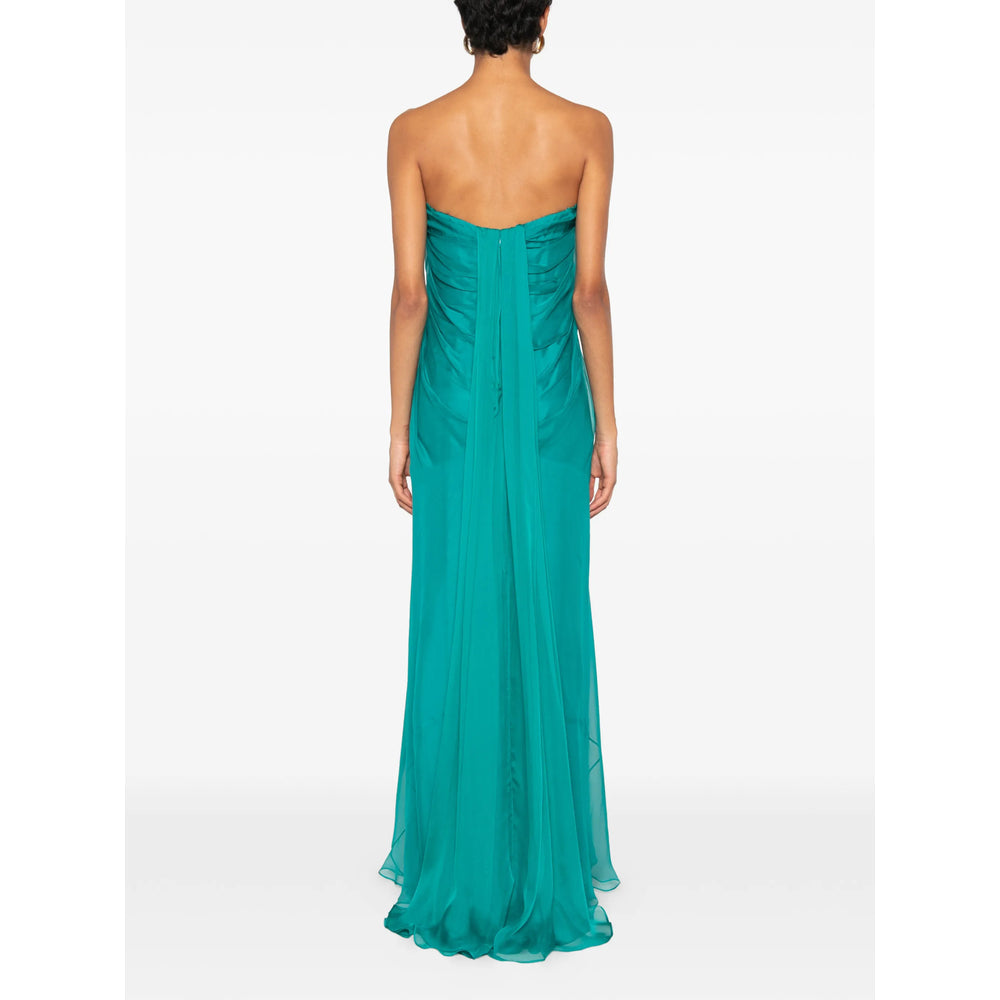 Alexander Mcqueen Blue Dresses - Evening Dresses Women