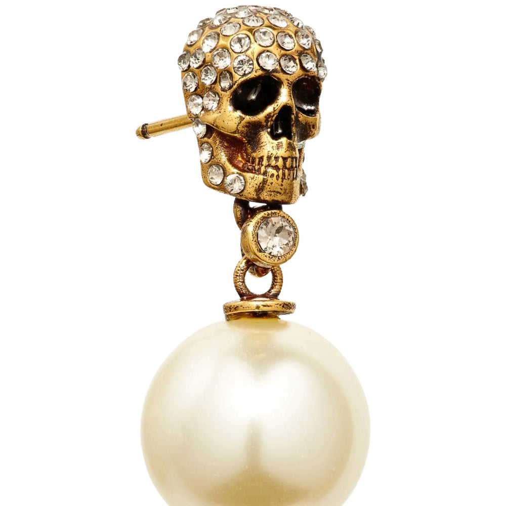 Alexander Mcqueen Gold Earrings Women