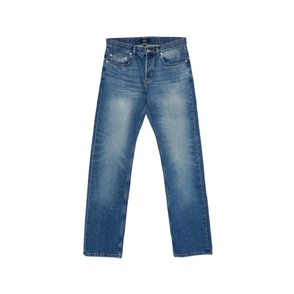 A.P.C. Blue Denim - Regular & Straight-Leg Jeans Men