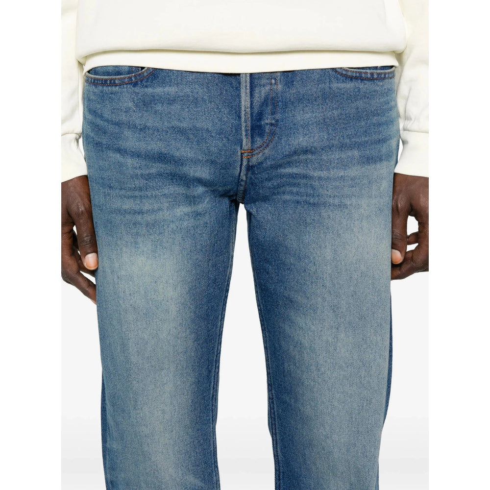 A.P.C. Blue Denim - Regular & Straight-Leg Jeans Men
