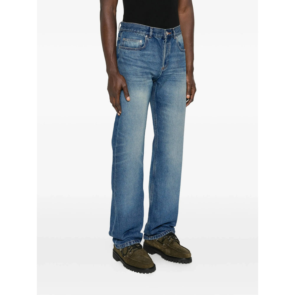 A.P.C. Blue Denim - Regular & Straight-Leg Jeans Men