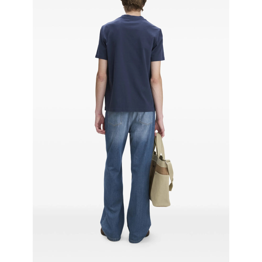 A.P.C. Blue T-Shirts & Vests - T-Shirts Men