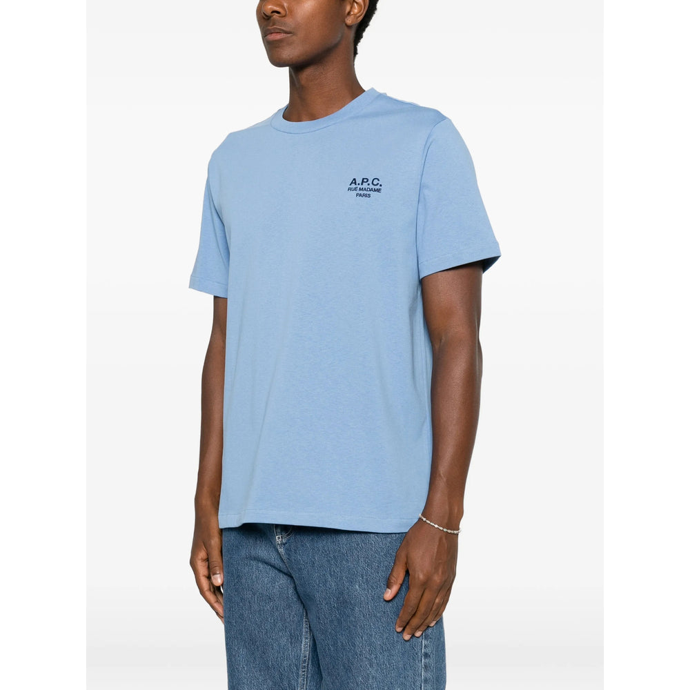 A.P.C. Blue T-Shirts & Vests - T-Shirts Men