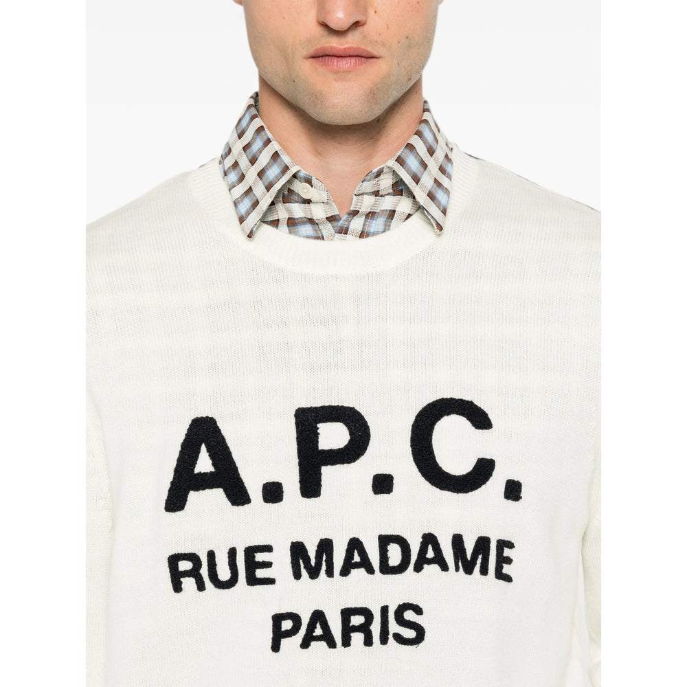 A.P.C. Neutrals Sweaters & Knitwear - Jumpers Men
