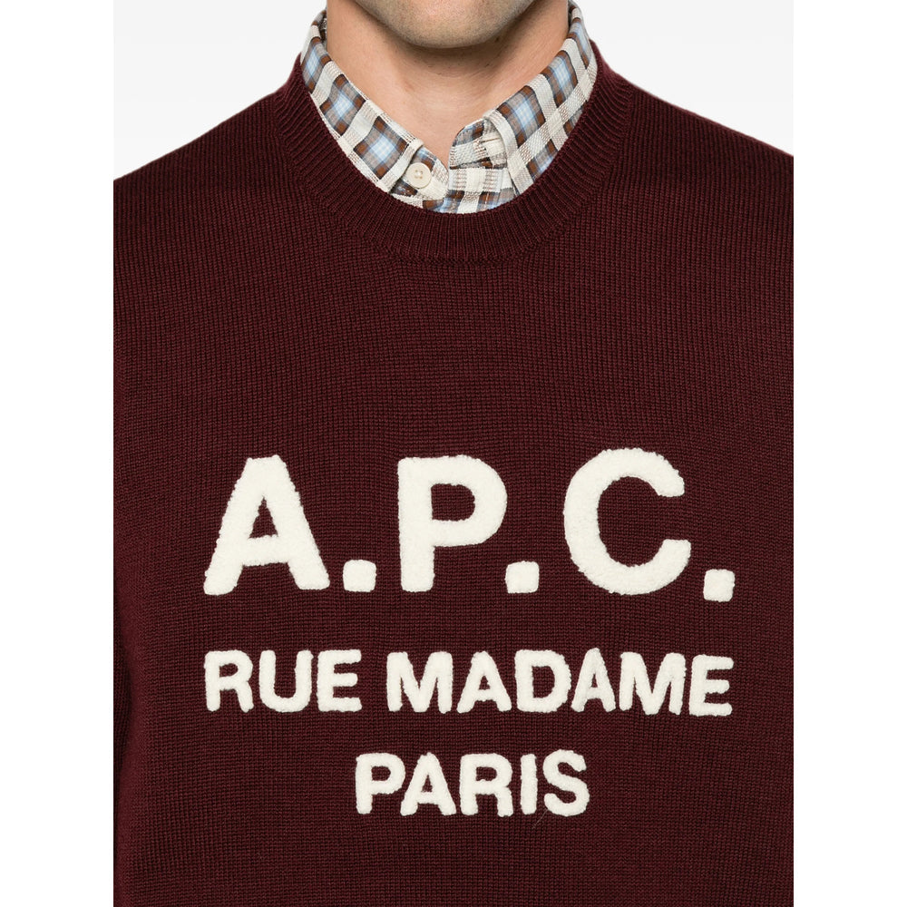 A.P.C. Red Sweaters & Knitwear - Jumpers Men