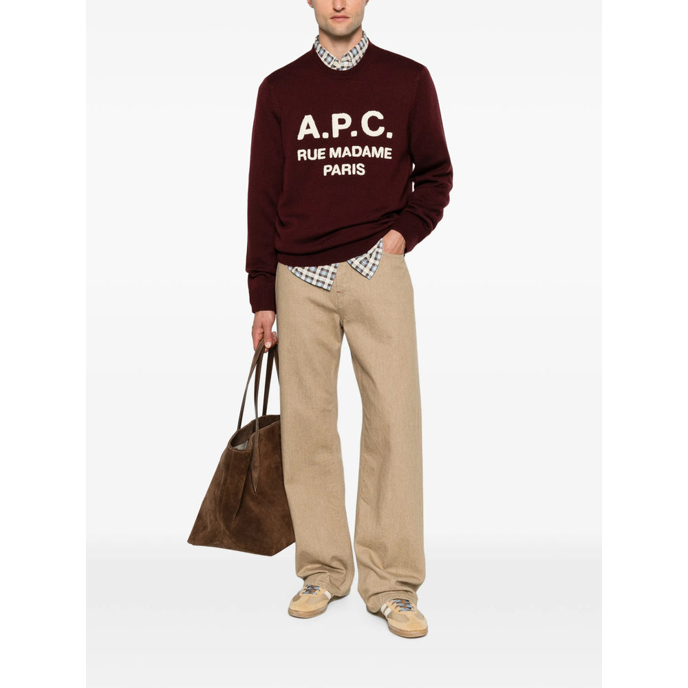 A.P.C. Red Sweaters & Knitwear - Jumpers Men