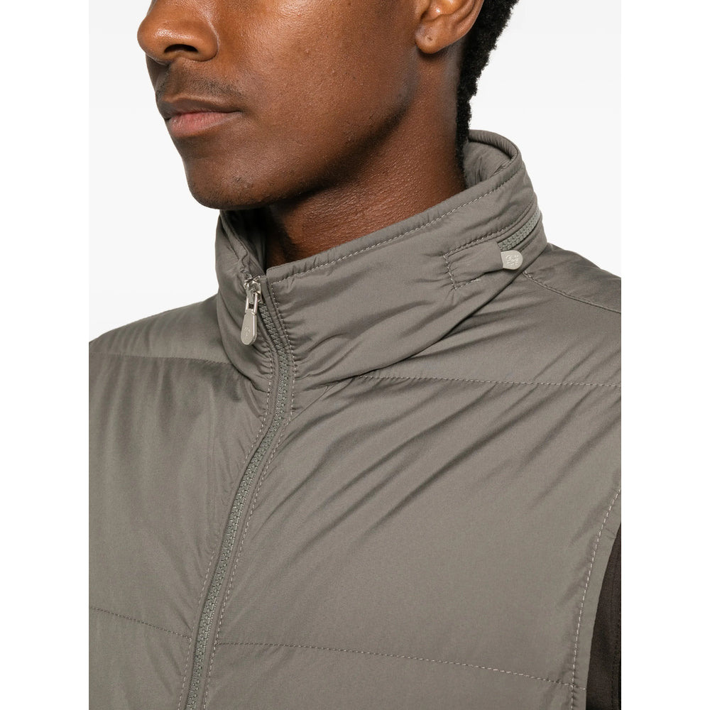 Brunello Cucinelli Green Jackets - Waistcoats & Gilets Men