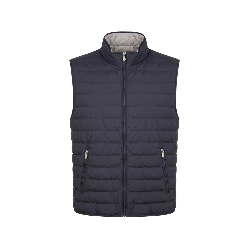 Brunello Cucinelli Blue Jackets - Waistcoats & Gilets Men