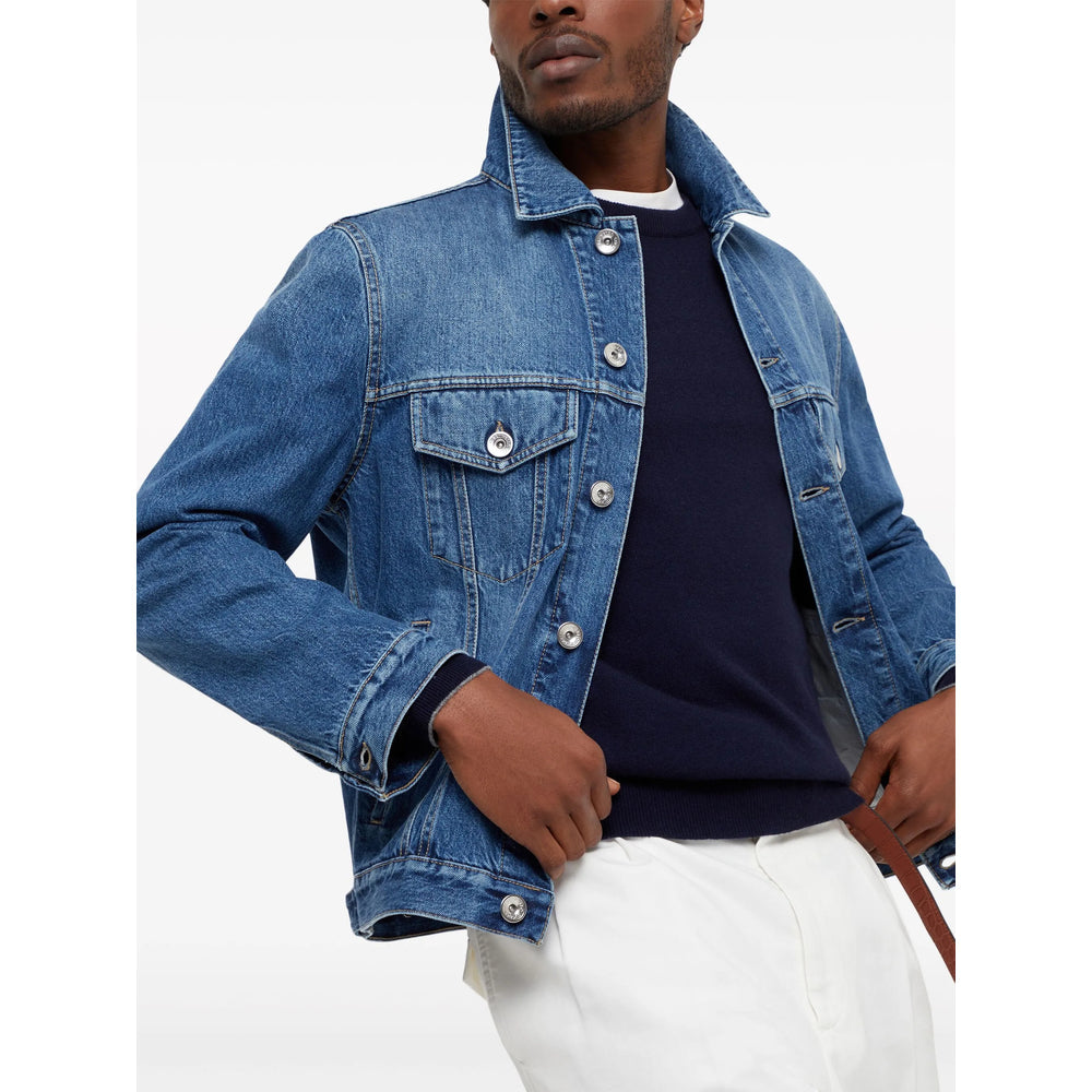 Brunello Cucinelli Blue Sweaters & Knitwear - Jumpers Men
