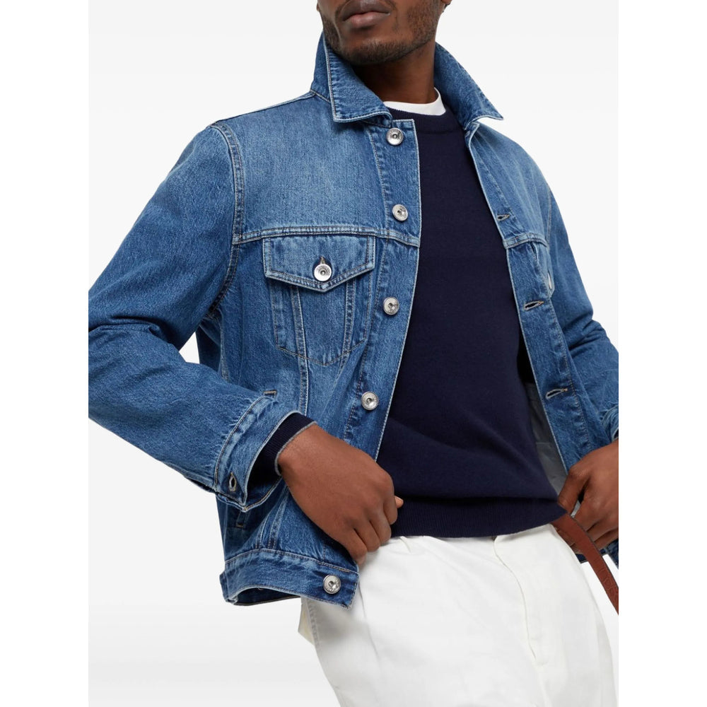Brunello Cucinelli Blue Sweaters & Knitwear - Jumpers Men