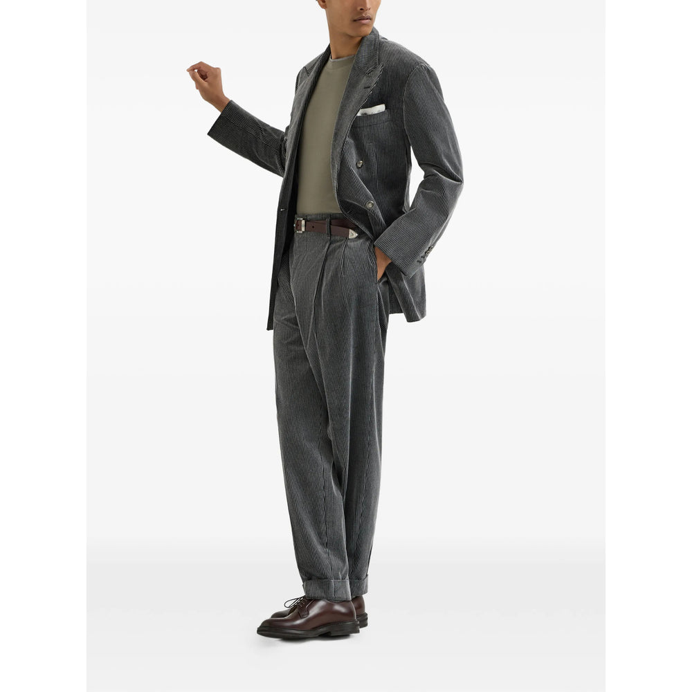 Brunello Cucinelli Grey T-Shirts & Vests - T-Shirts Men