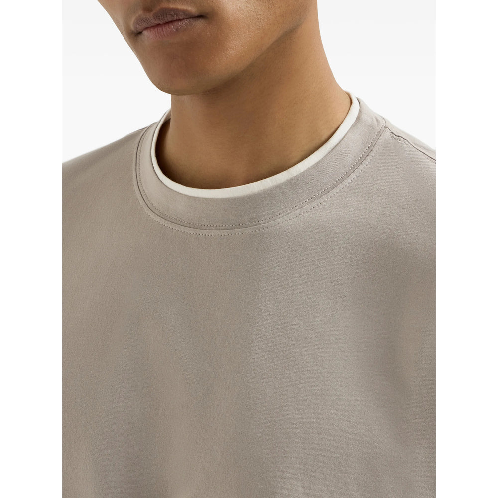 Brunello Cucinelli Grey T-Shirts & Vests - T-Shirts Men