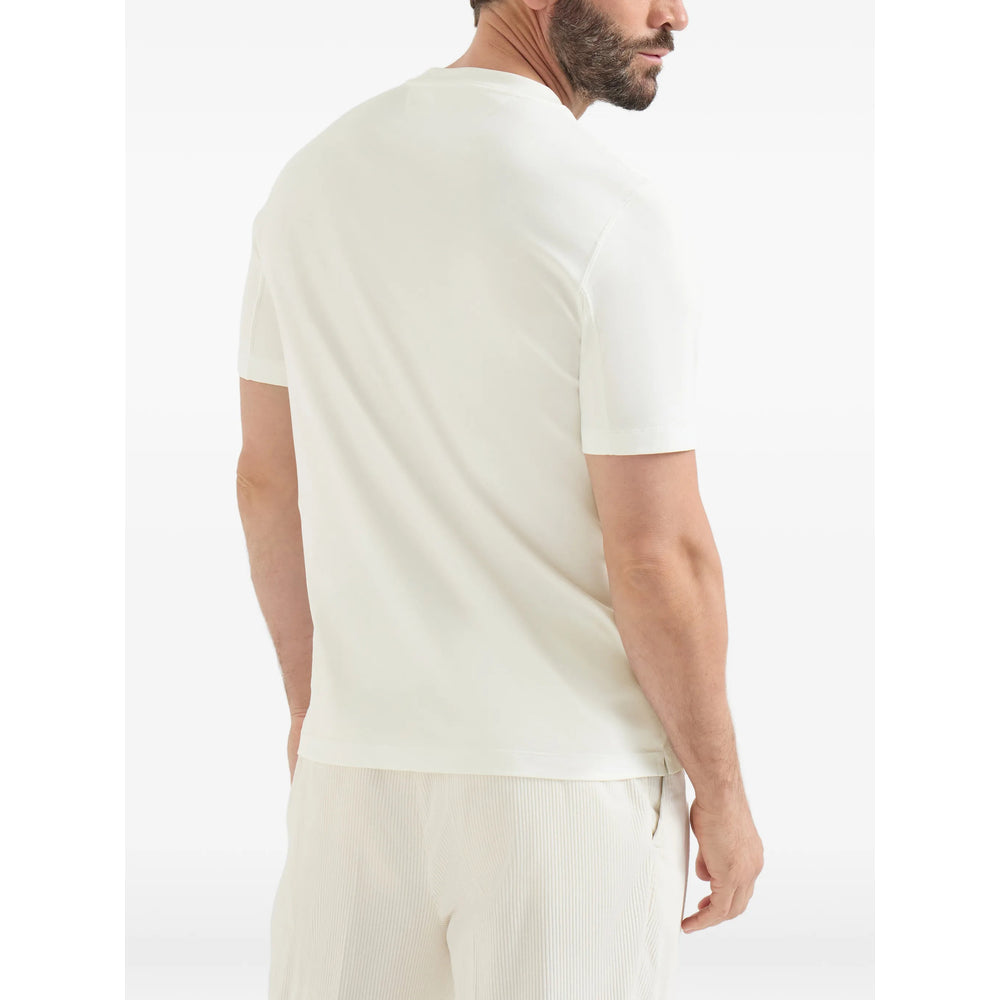 Brunello Cucinelli White T-Shirts & Vests - T-Shirts Men