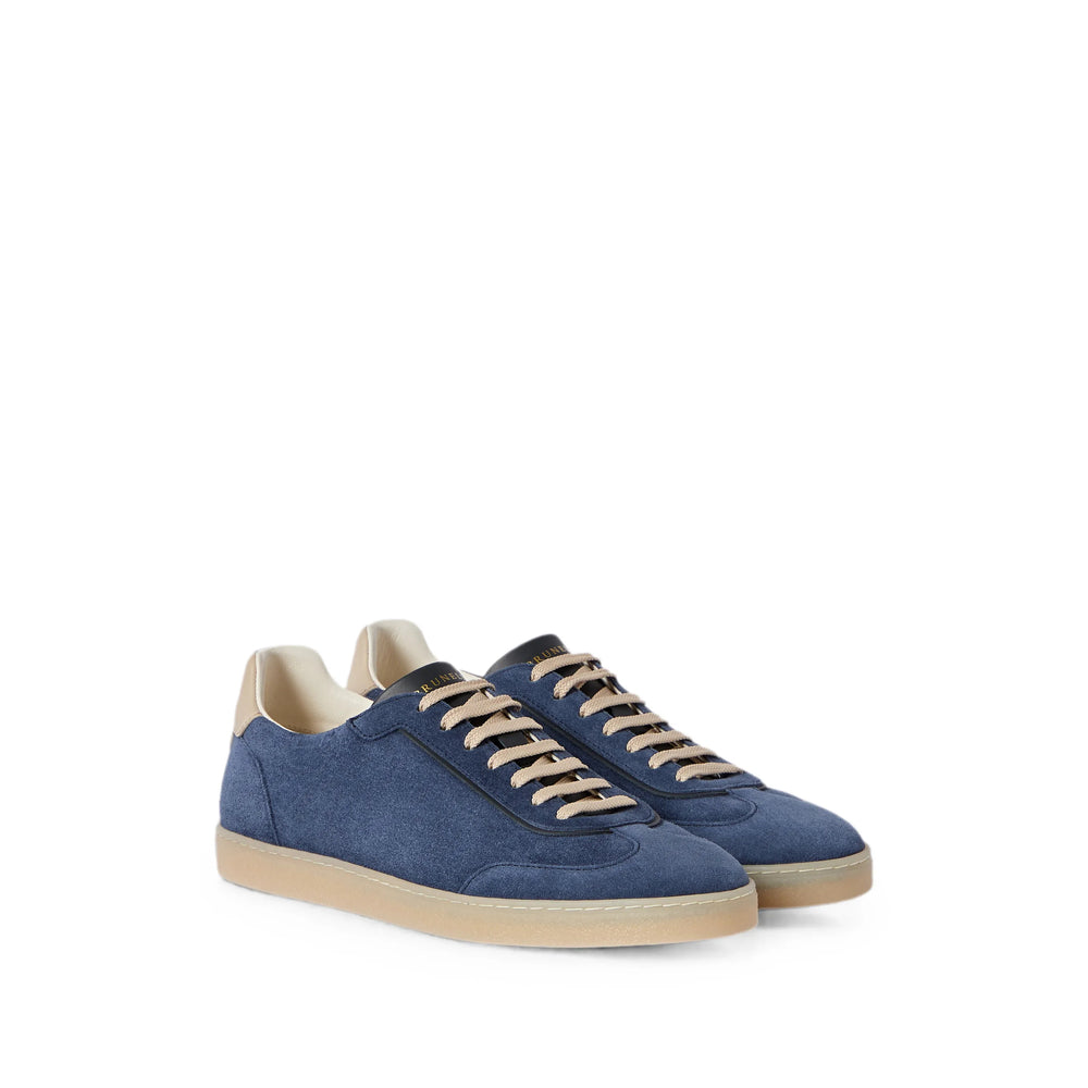 Brunello Cucinelli Blue Trainers - Low-Tops Men