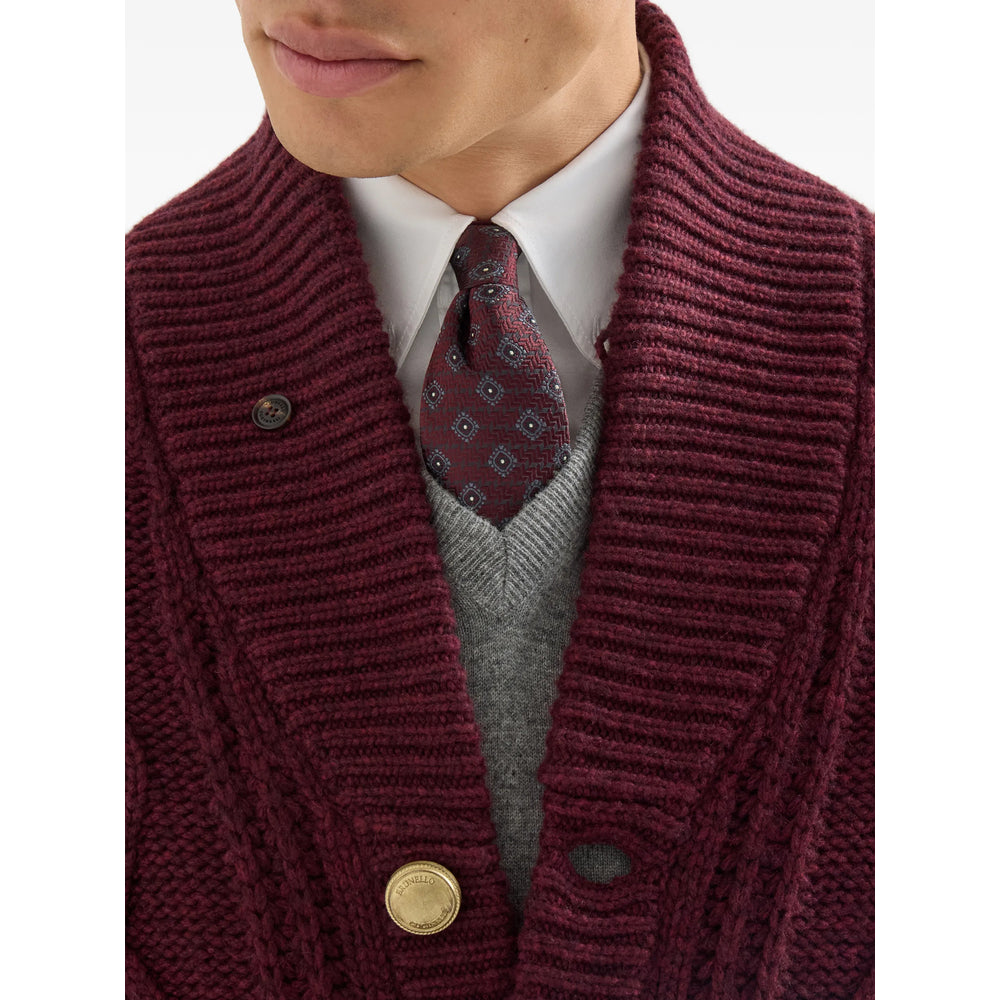 Brunello Cucinelli Red Ties & Bow Ties Men