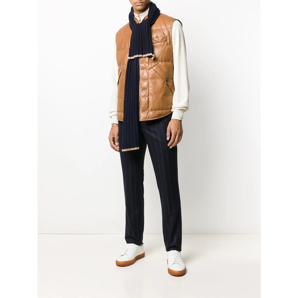 Brunello Cucinelli Blue Scarves Men