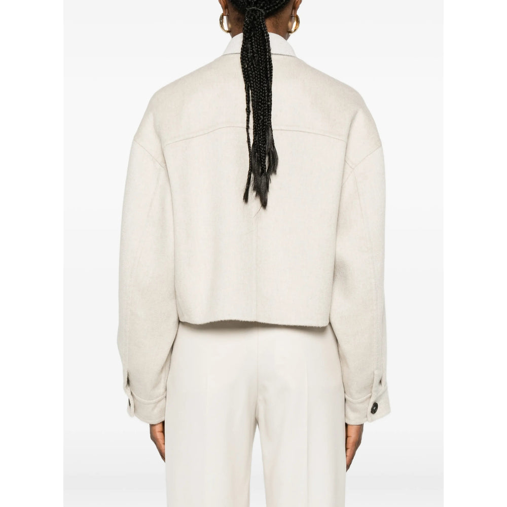 Brunello Cucinelli Neutrals Jackets - Cropped Jackets Women