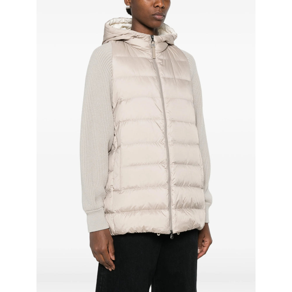 Brunello Cucinelli Neutrals Jackets - Puffer Jackets Women