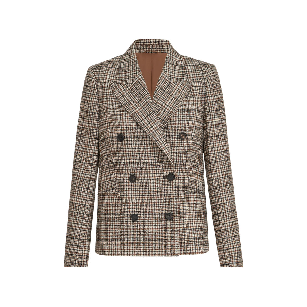 Brunello Cucinelli Brown Jackets - Blazers Women