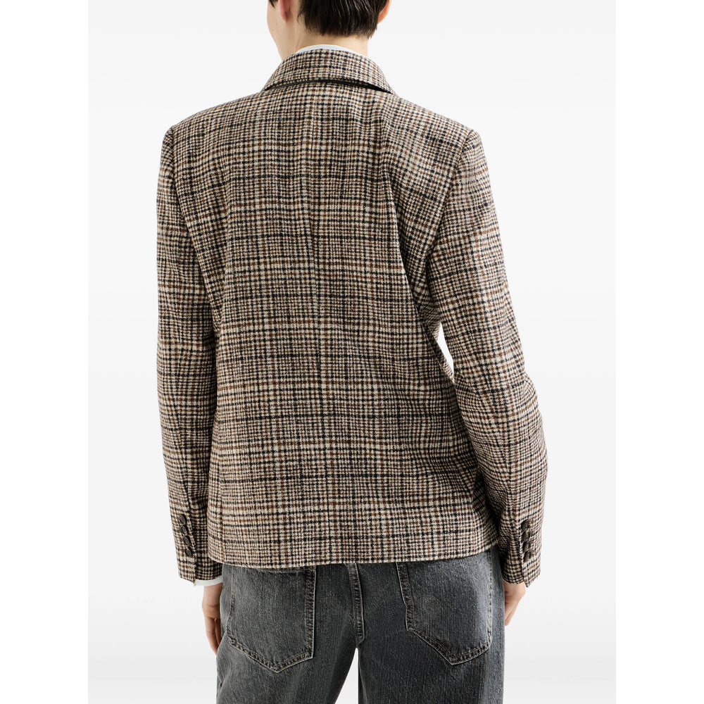 Brunello Cucinelli Brown Jackets - Blazers Women