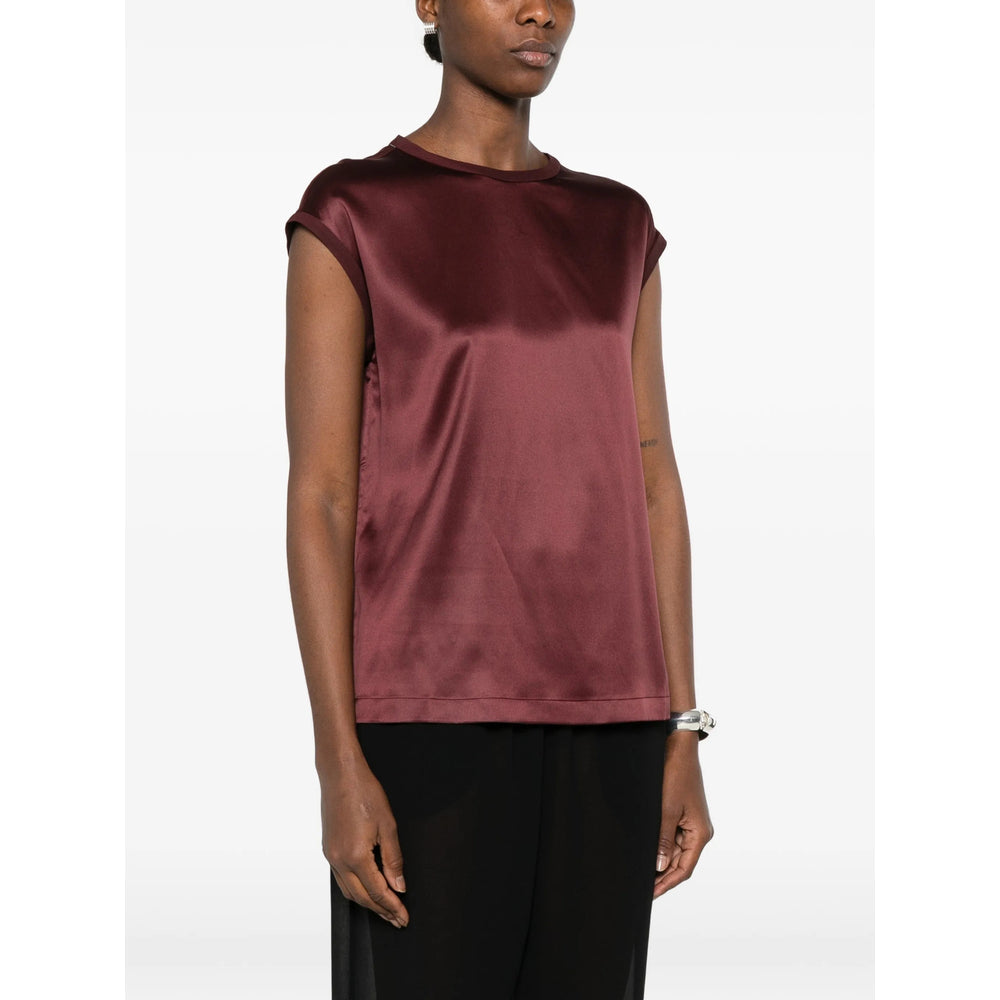 Brunello Cucinelli Red Tops - Blouses Women