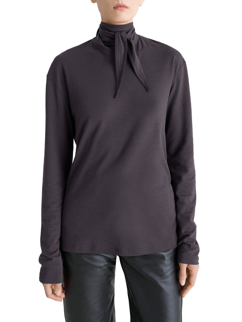 Lemaire Women Long Sleeve Foulard Top In Jersey