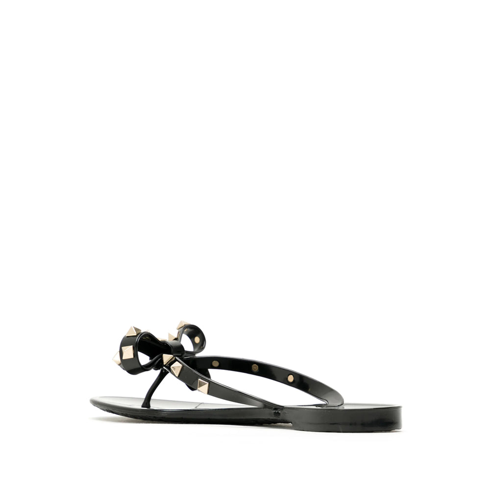 Valentino Garavani Black Flip-Flops & Slides Women