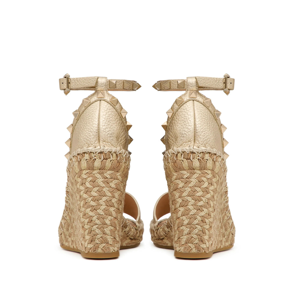 Valentino Garavani Gold Espadrilles Women