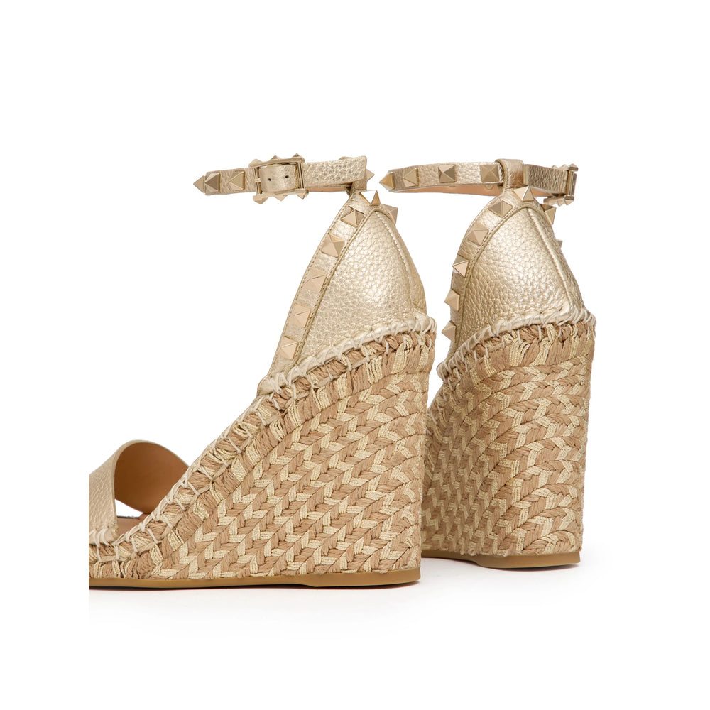 Valentino Garavani Gold Espadrilles Women