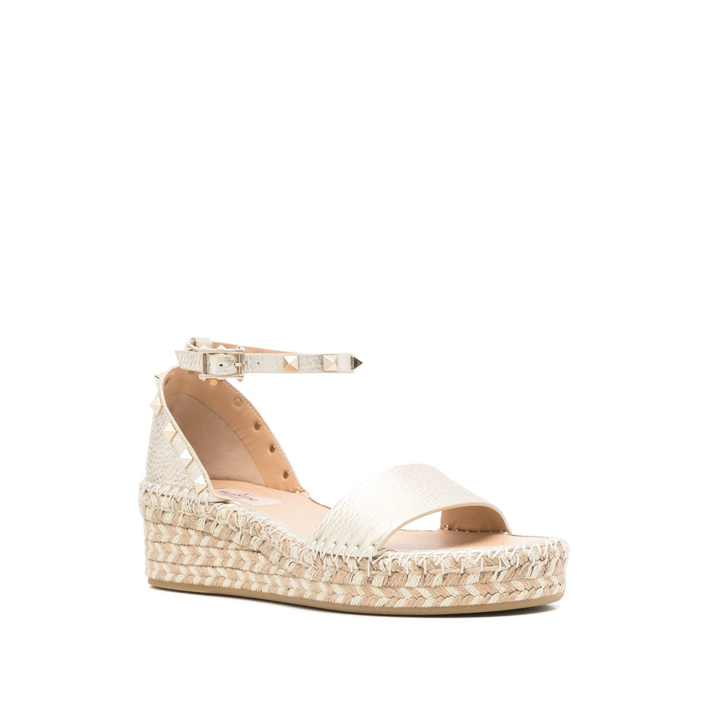 Valentino Garavani Gold Espadrilles Women