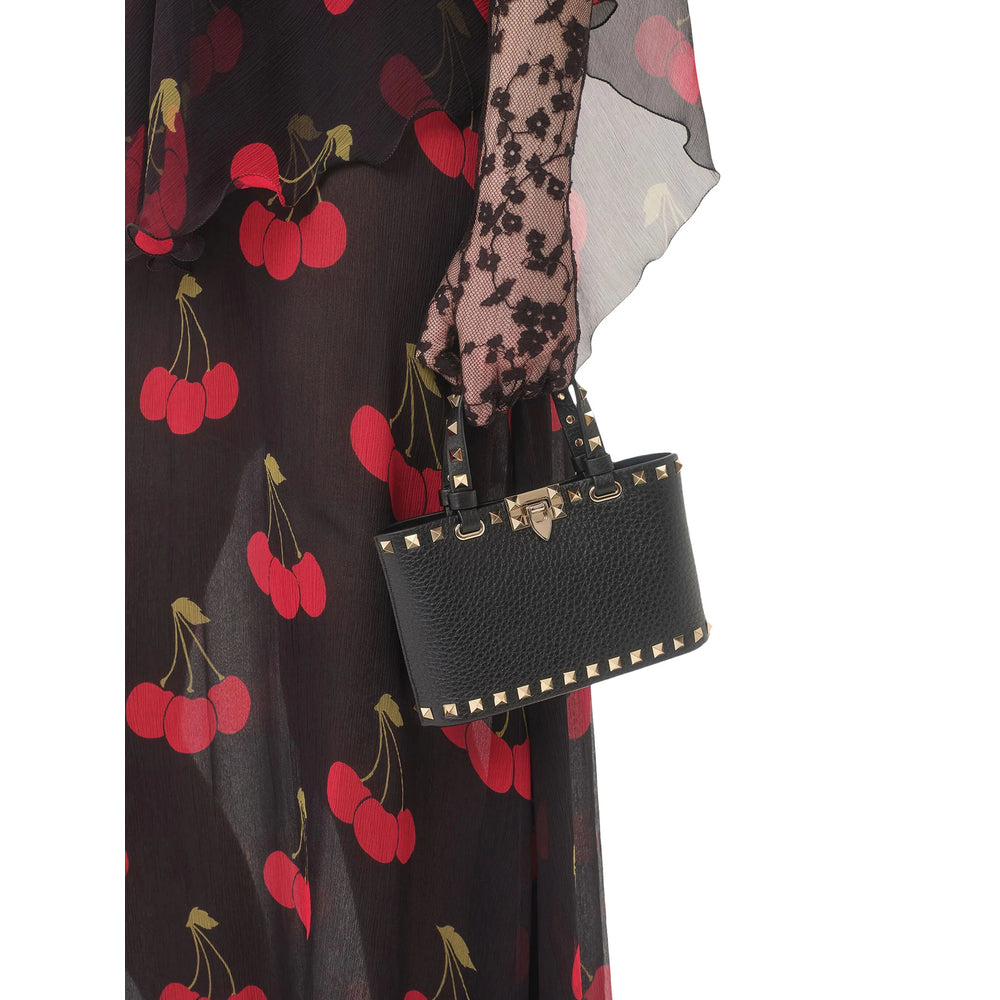 Valentino Garavani Black Tote Bags Women