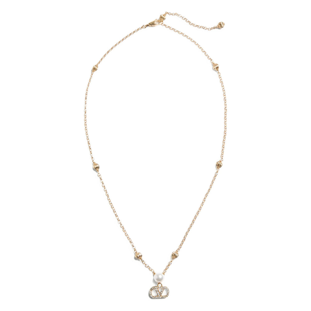Valentino Garavani Gold Necklaces Women