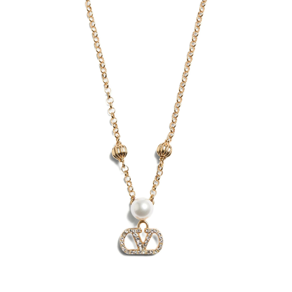 Valentino Garavani Gold Necklaces Women