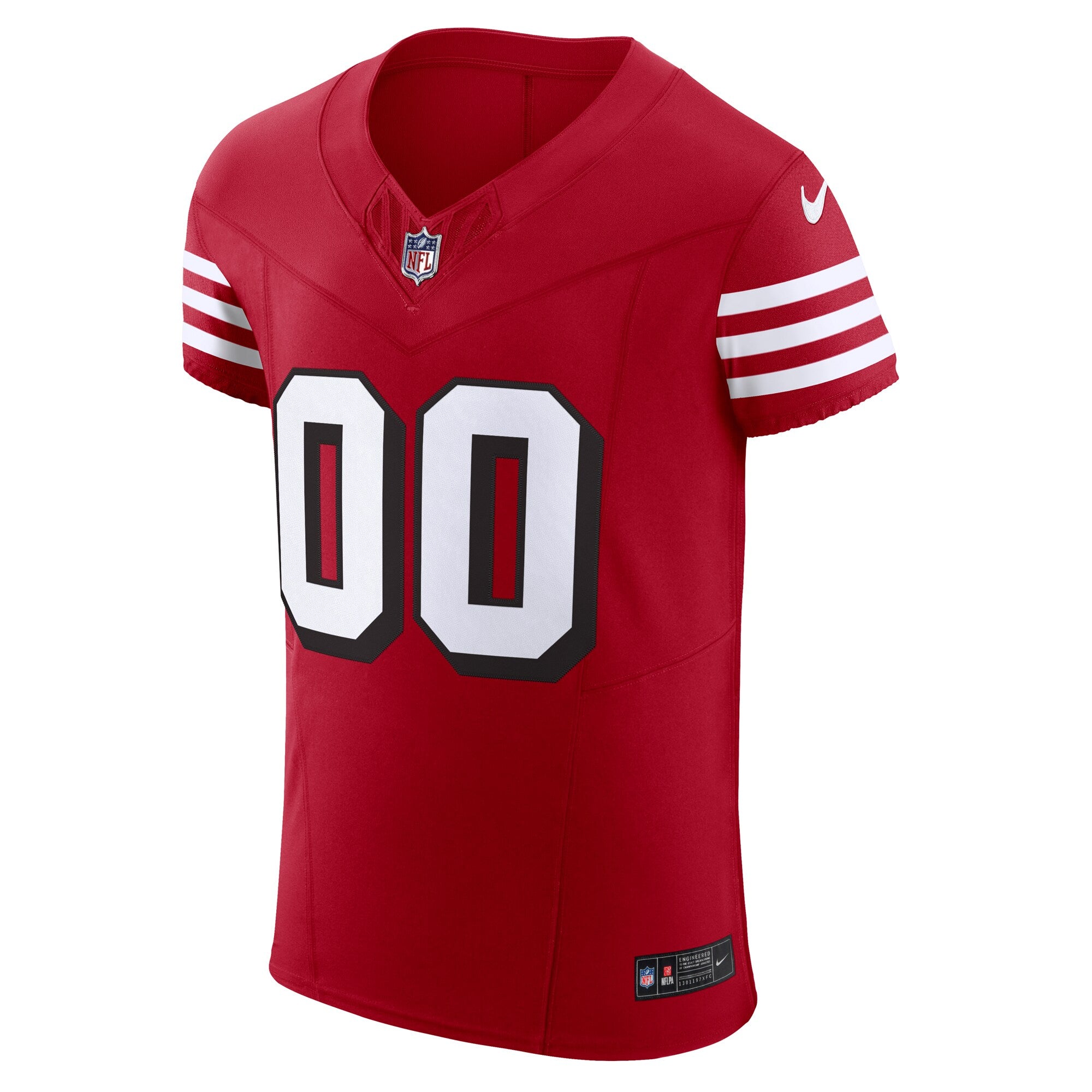 San Francisco 49ers Scarlet Alternate Vapor F.U.S.E. Elite Custom Jersey