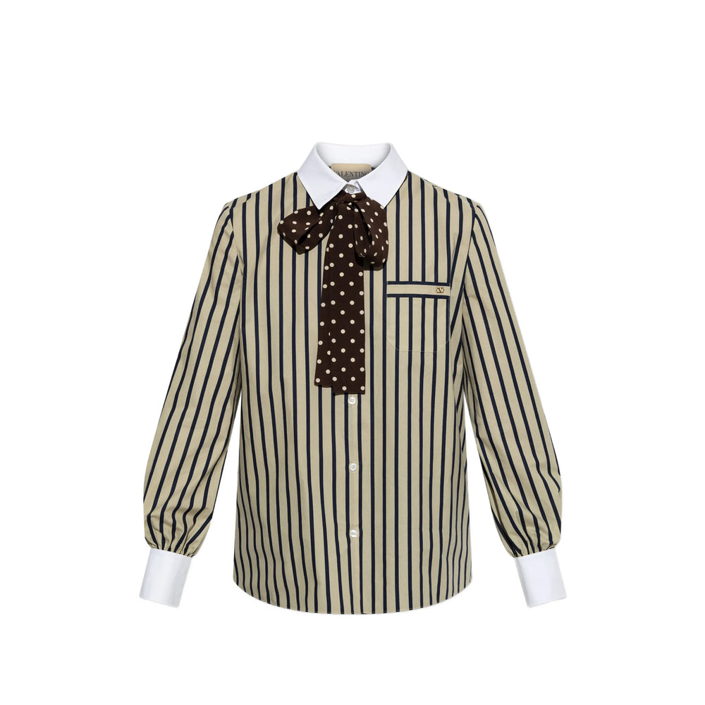 Valentino Neutrals Tops - Shirts Women