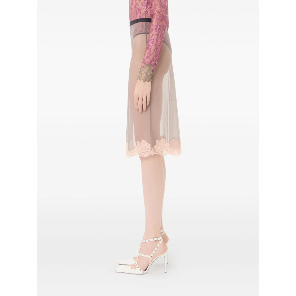 Valentino Grey Skirts - A-Line Skirts Women