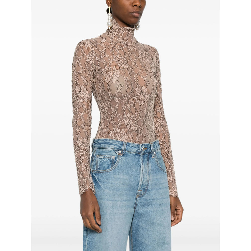 Valentino Neutrals Tops - Vests & Tank Tops Women