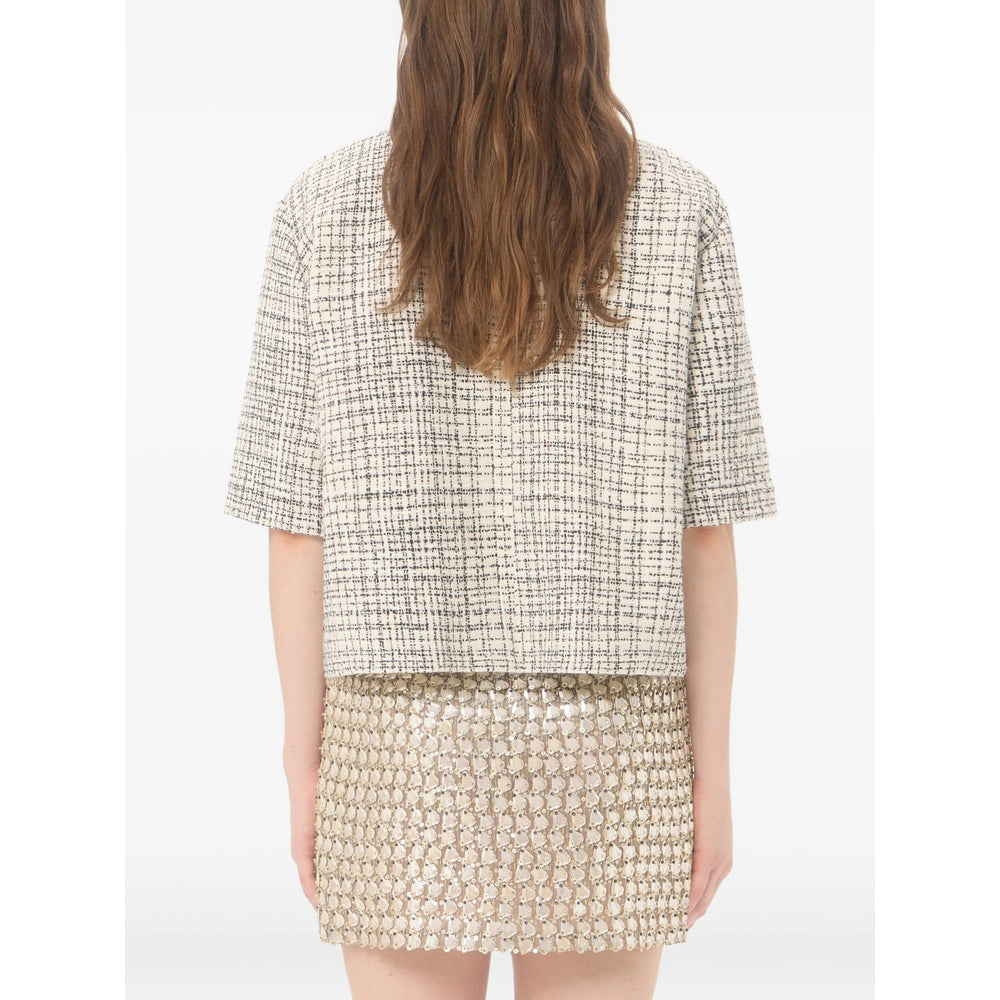 Valentino Neutrals Jackets - Tweed Jackets Women