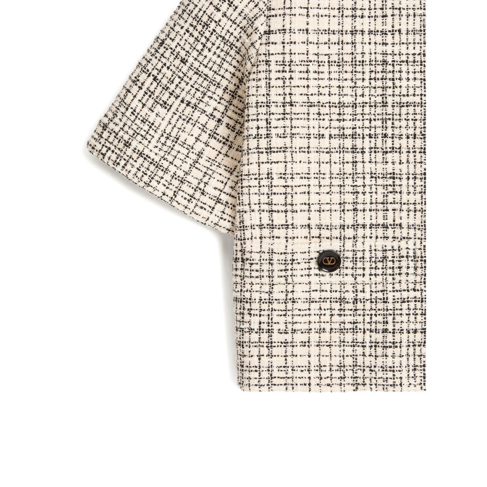 Valentino Neutrals Jackets - Tweed Jackets Women
