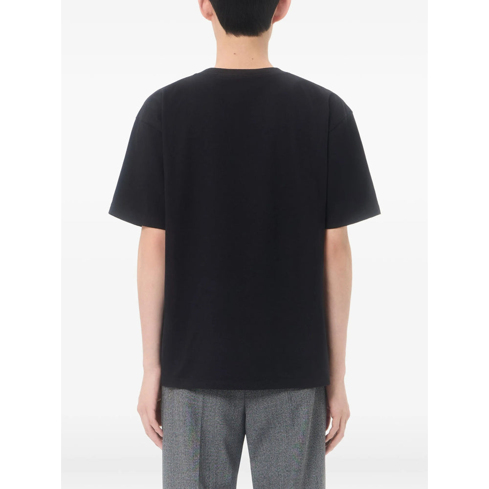 Valentino Black T-Shirts & Vests - T-Shirts Men