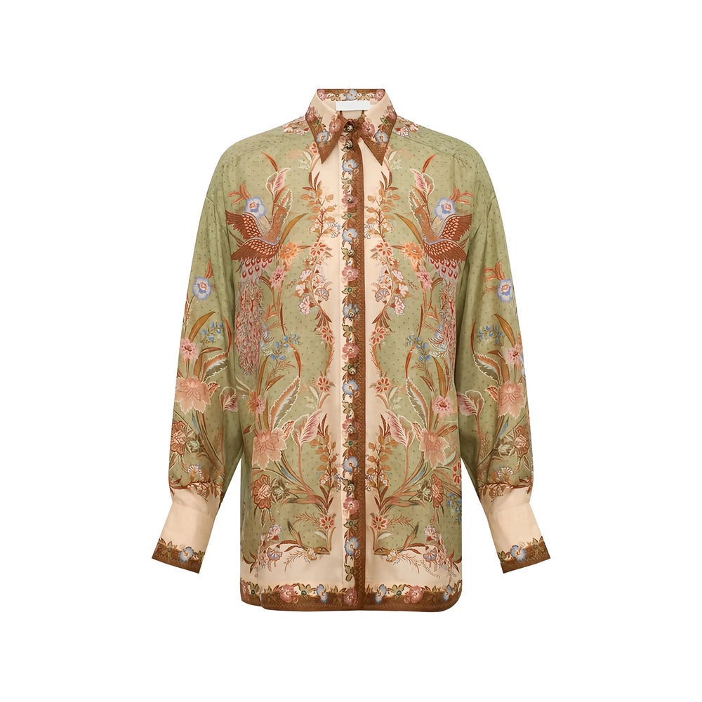 Zimmermann Green Tops - Shirts Women