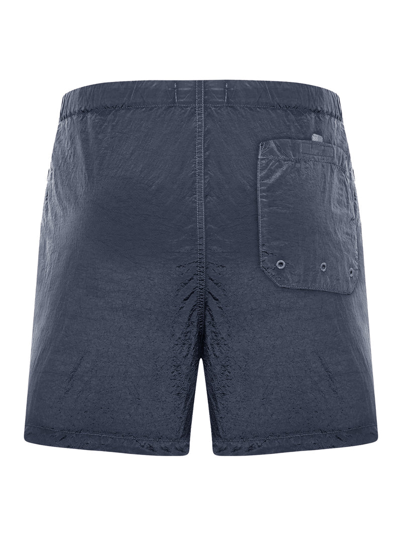 Stone Island Men Compass Logo Swimsuit