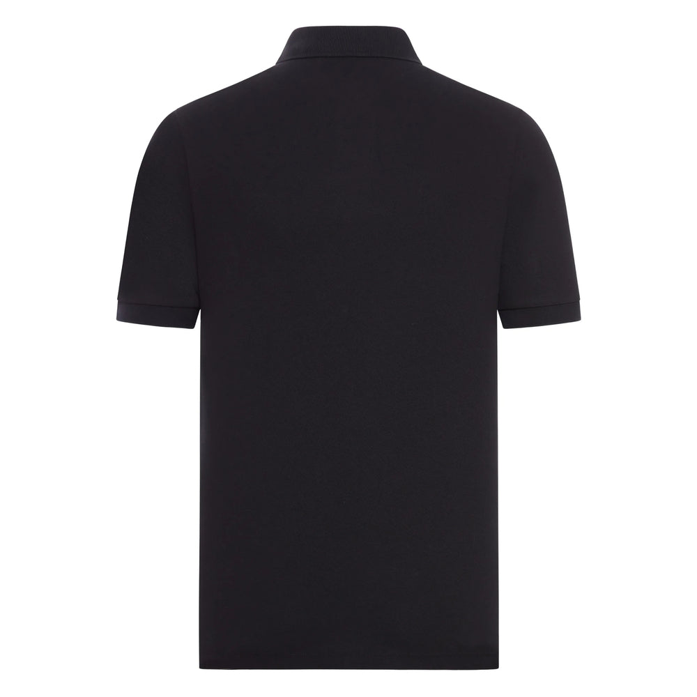 Stone Island Black Polo Shirts Men