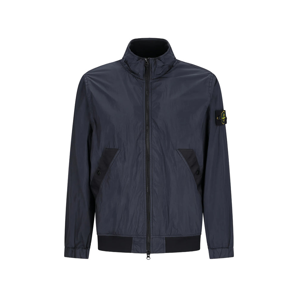 Stone Island Black Jackets - Lightweight Jackets Men