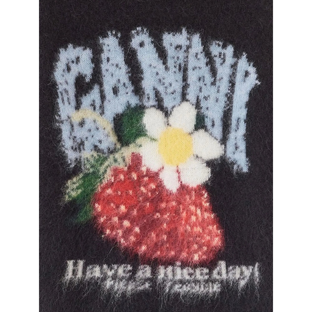 Ganni Black Knitwear - Jumpers Women