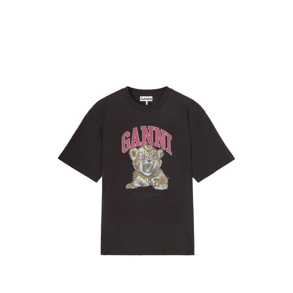 Ganni Grey Tops - T-Shirts & Jerseys Women